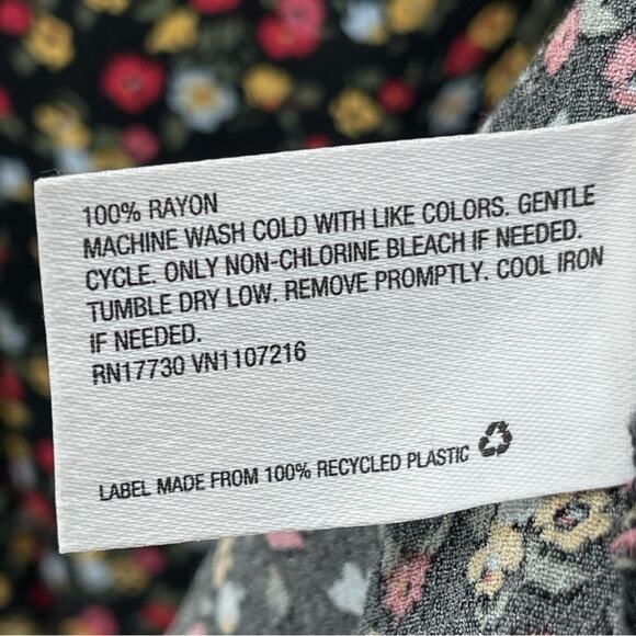 The Nines by Hatch Micro Ditsy Floral Boho Cottagecore Maternity Dress Size Med - Picture 11 of 11